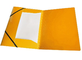 3 Flap Folder,ORANGE