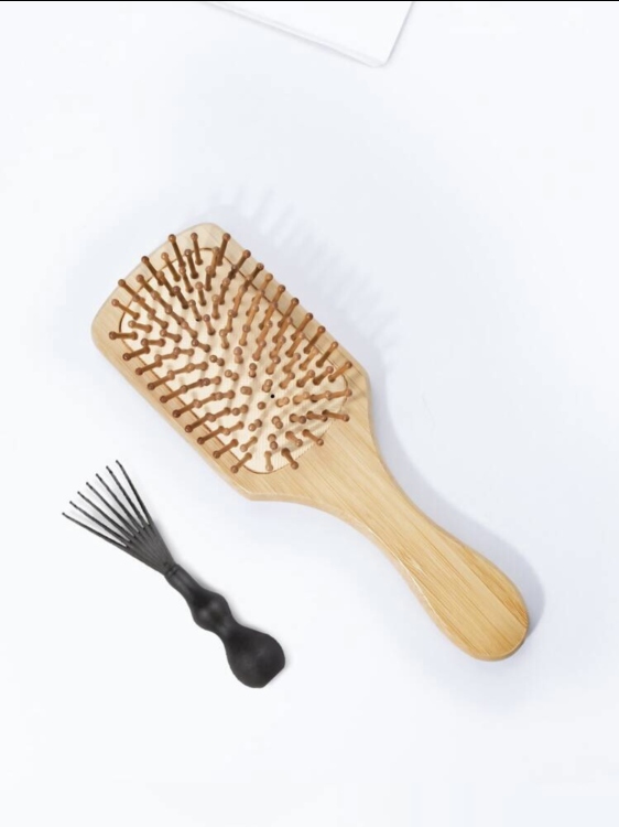 Bamboo Hair Massage Comb 