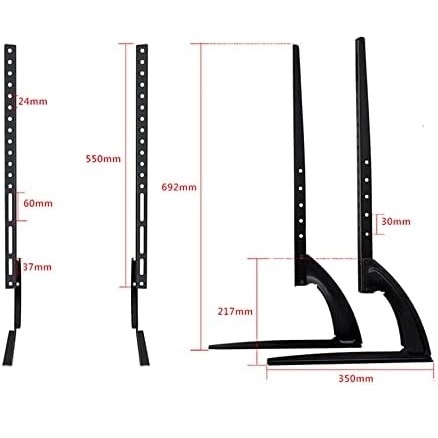 رجلين شاشة  37"-75"