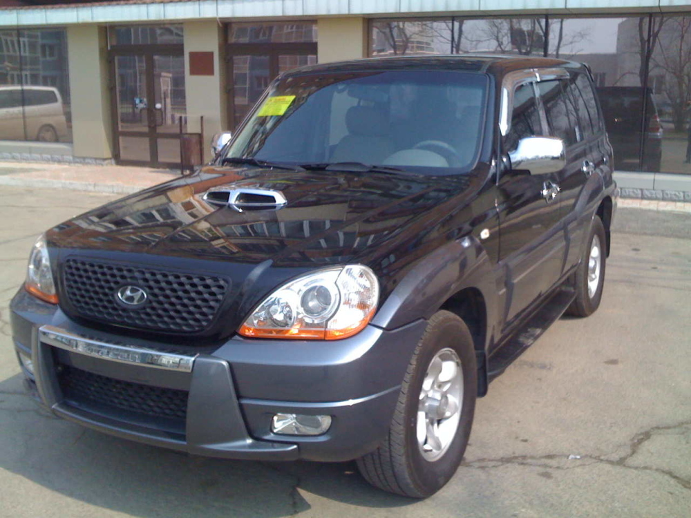 تظليل كريتف هونداي  HYUNDAI TERRACAN موديل 2002-2006