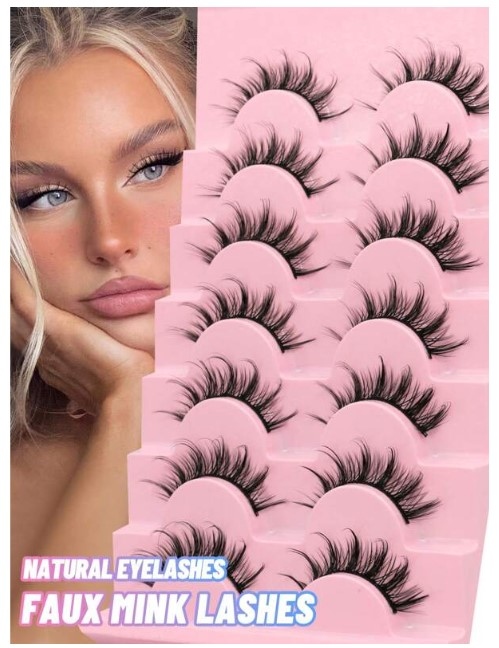 7pairs Volumized False Eyelashes رموش صناعية  7 أزواج