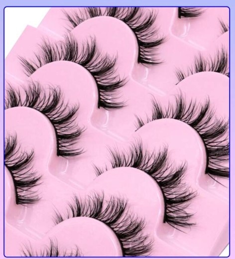 7pairs Volumized False Eyelashes رموش صناعية  7 أزواج