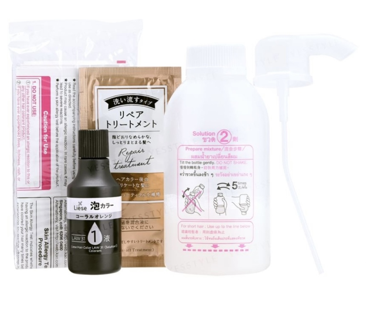 Kao - Liese Creamy Bubble Color 