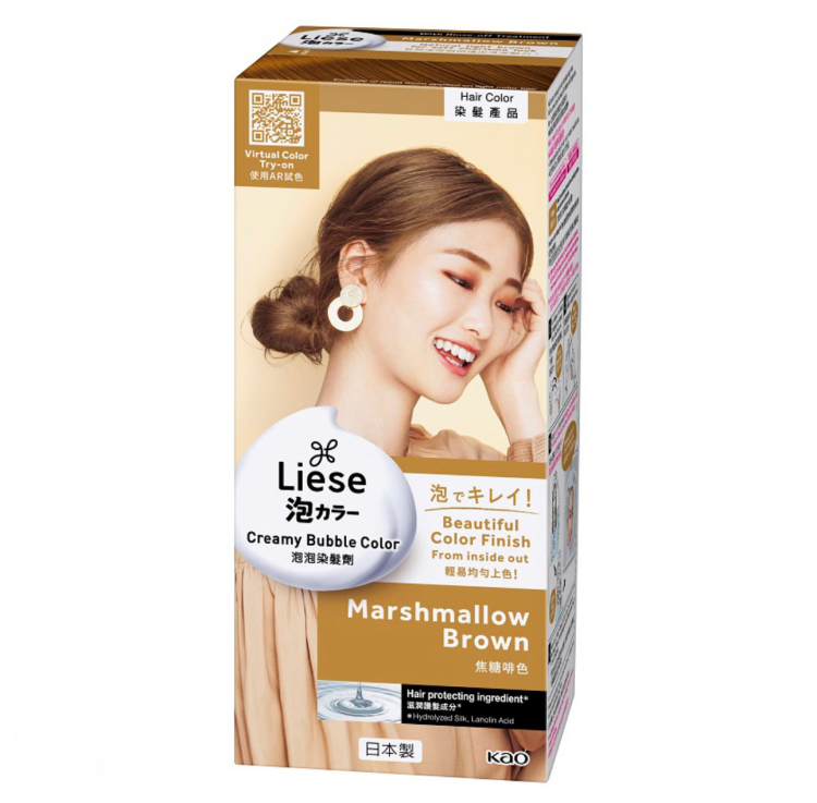 Kao - Liese Creamy Bubble Color 