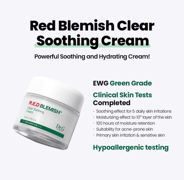 Dr.G, R.E.D Blemish Clear Soothing Cream 