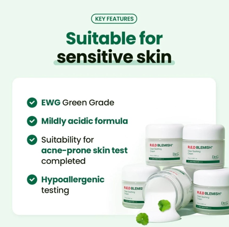 Dr.G, R.E.D Blemish Clear Soothing Cream 