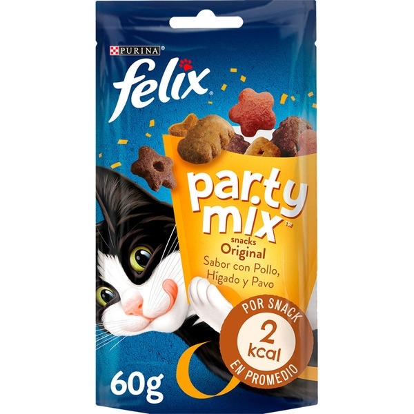 FRISKIES PARTY MIX ORG CRUNCH 60 G