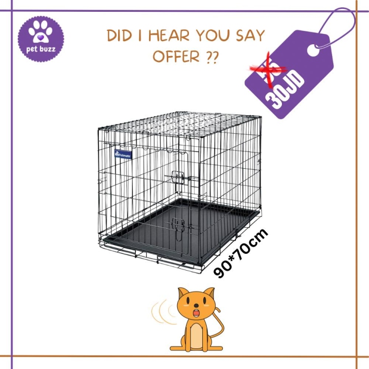 black pet cage 90*70cm very strong high end 