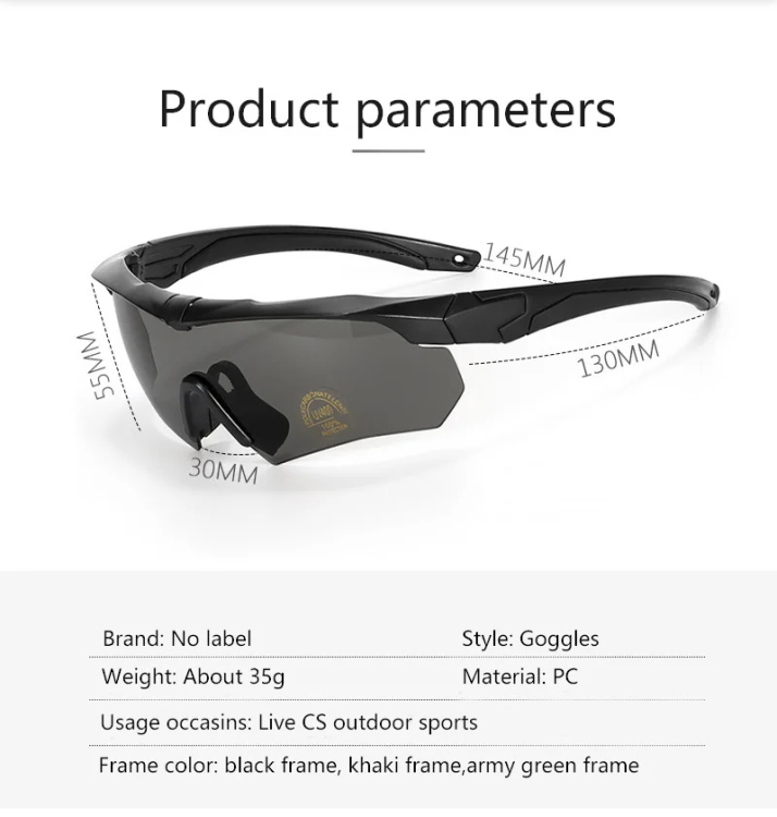 Tactical Sunglass 