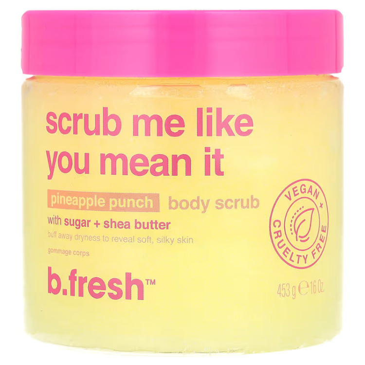 b.fresh, scrub me like you mean it body scrub