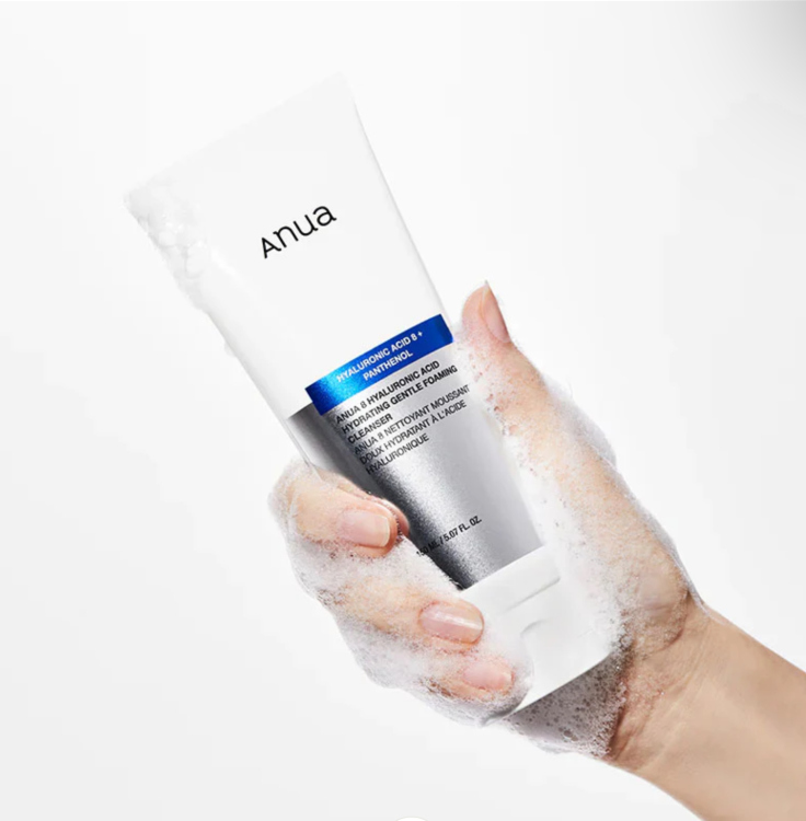 Anua, 8 Hyaluronic Acid Hydrating Gentle Foaming Cleanser