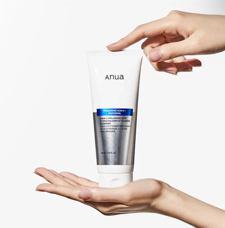 Anua, 8 Hyaluronic Acid Hydrating Gentle Foaming Cleanser