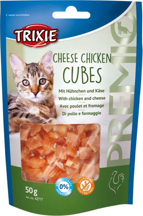 Trixie Cheese chicken cubes