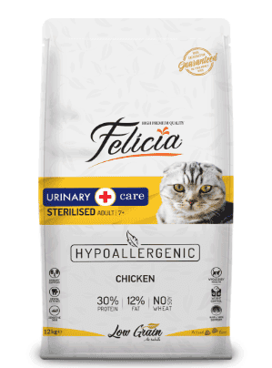 Felicia cat sterilised +7 chicken