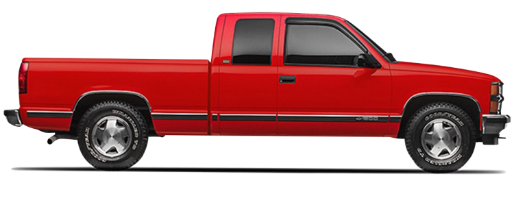 تظليل كريتف شيفرولية CHEVY Silverado Crewcab موديل 1198-2007