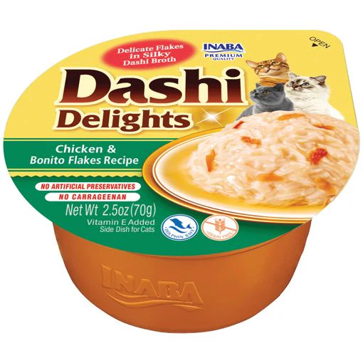 dashi delights chicken & bonito flakes