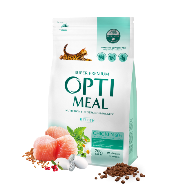 Opti meal Kittens Chicken 700gm