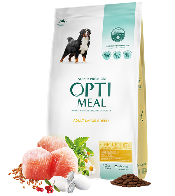 Opti meal Adult Dogs Of Maxi Breeds Chicken 20kg