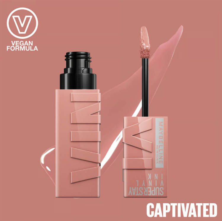 Maybelline, Super Stay Vinyl Ink Longwear Liquid Lipcolor  ميبيلين، سوبر ستاي فينيل انك احمر شفاه ثابت 