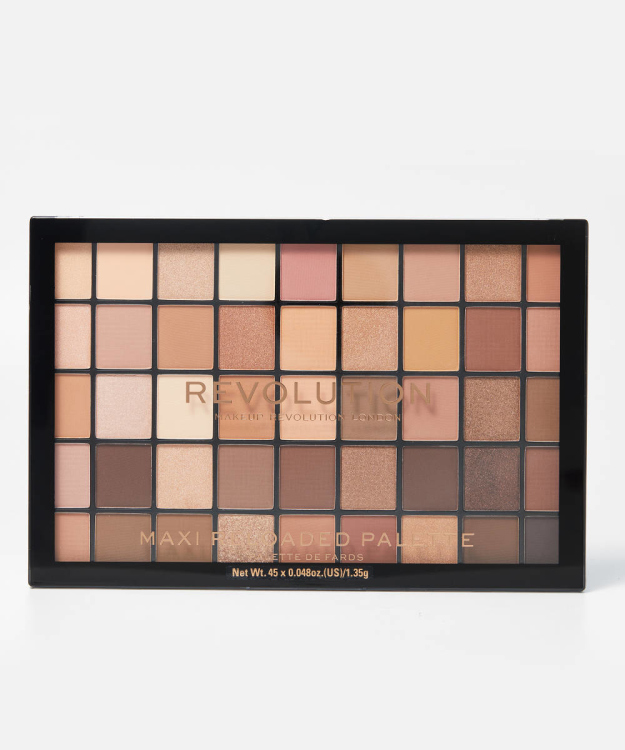 MAKEUP REVOLUTION, MAXI RELOADED PALETTE ULTIMATE NUDESرفليوشن، اي شدو نود حجم كبير