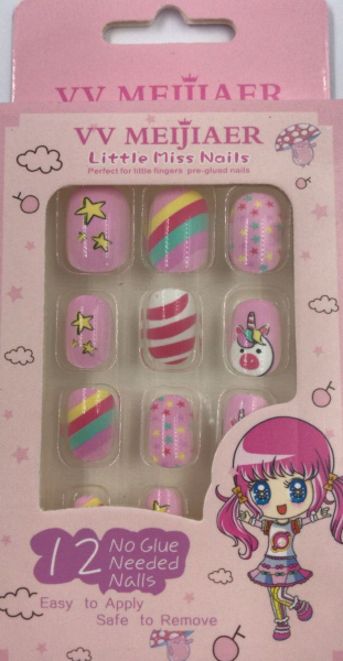 VV MEI MAGIC little NAILS اظافر تركيب اظفال