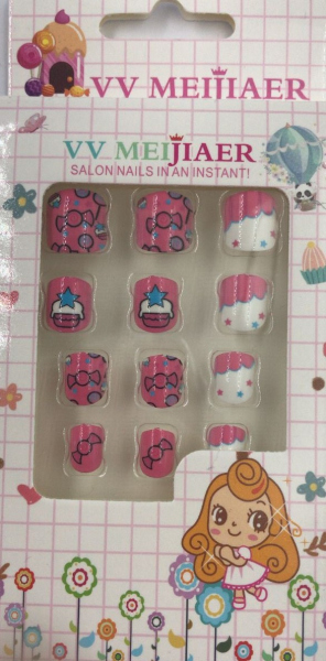 VV MEI MAGIC little NAILS اظافر تركيب اظفال