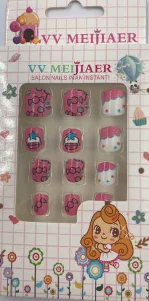 VV MEI MAGIC little NAILS اظافر تركيب اظفال