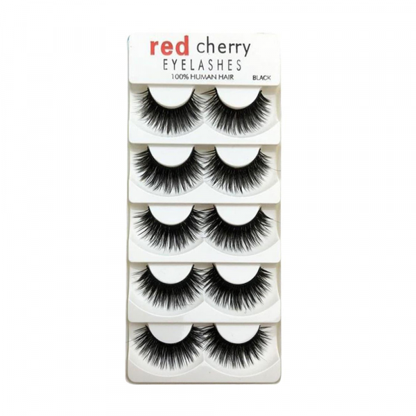 Red cherry eyelashes 3D (115) رموش تركيب