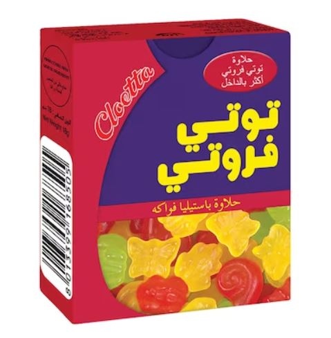 توتي فروتي فواكه 18 غم 5