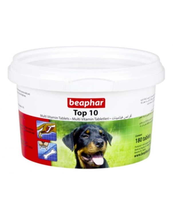 Beaphar Top 10 Dog Multi-Vitamins 180 tab