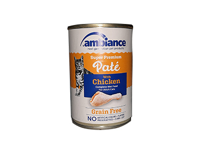 ambiance adult cat wet food with chicken