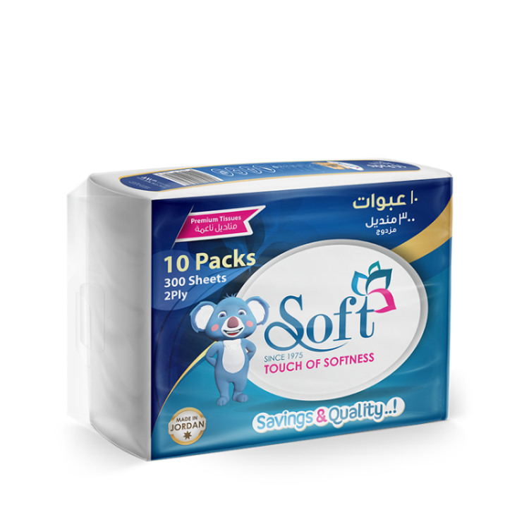 سوفت فاين 300منديل*10