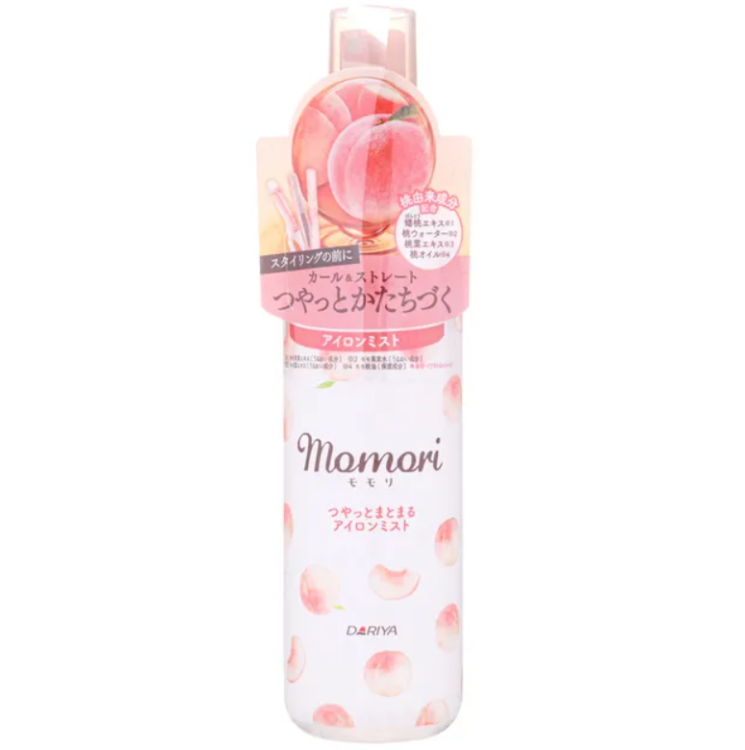 DARIYA, Momori Peach Glossy Iron Hair Mist 