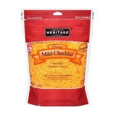 Red grated cheddar cheese 226 g