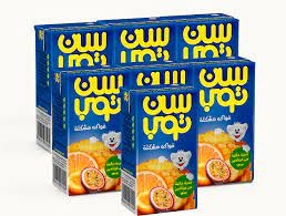صن توب عصير الفواكة المشكلة 125مل * 7