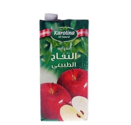 كارولينا شراب التفاح الطبيعي 1لتر