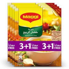 Maggi spring vegetable soup 59 g * 4