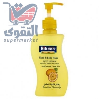 هاي جين غسول ايدي 500مل اصفر
