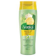 Vatika dandruff guard shampoo with lemon & yoghurt 400 ml