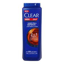 Clear hair fall defense for men 2 in 1 shampoo & conditioner 600 ml