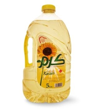 كرم زمزم زيت شمس 5 لتر