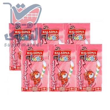 حليب بلدنا مطعمات 125 مل *6