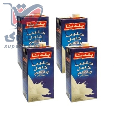 Baladna full-fat milk 1 ltr * 4