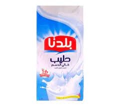 Baladna free-fat milk 1 liter * 4