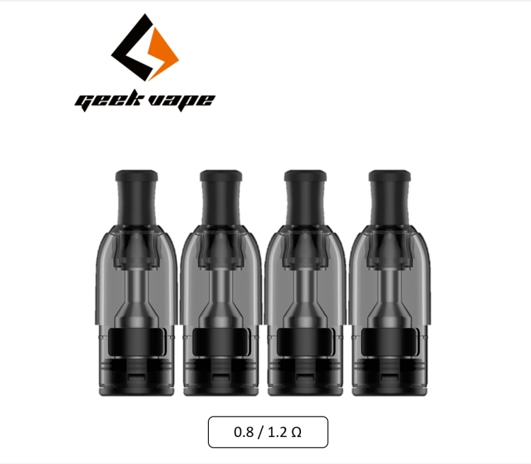 Geek Vape Wenax M1 Replacement  Pod , Multiple Resistance 