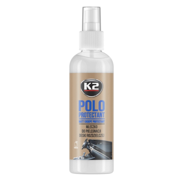 ملمع ومنظف التابلو والبلاستيك داخل السيارة  K2 POLO PROTECTANT MAT 250 ML