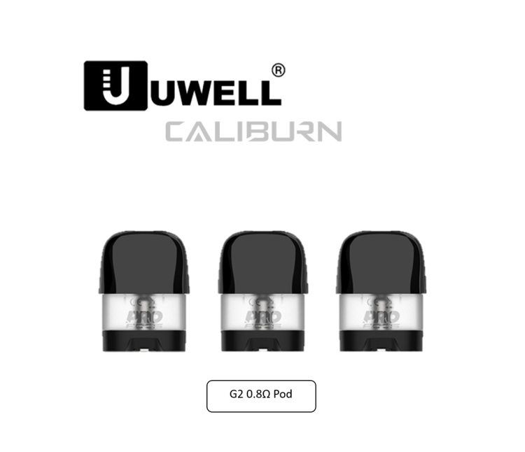 UWell Caliburn G2 Replacement Pod, Multiple Resistance 