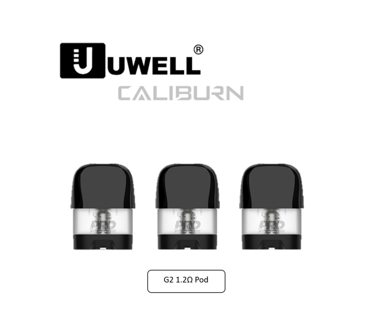 UWell Caliburn G2 Replacement Pod, Multiple Resistance 