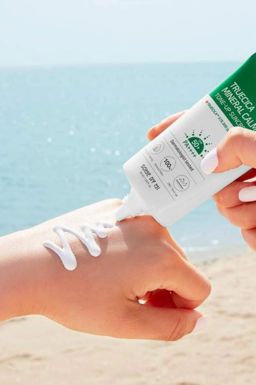 واقي شمس المعجزة SOME BY MI Truecica Aqua Calming Suncream spf 50 PA ++++
