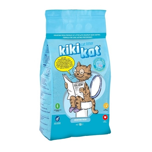 kiki kat cat litter mountain fresh 10L 